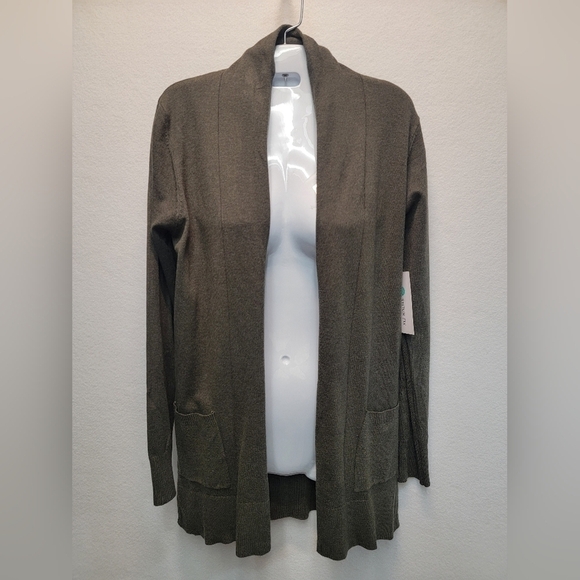 Pink Clover Penton Women's XS 2 Pocket Open Front Cardigan Stitch Fix Exclusive - Picture 4 of 12